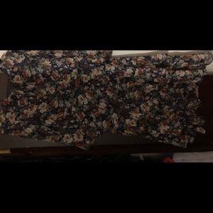 Women’s pastel floral dress